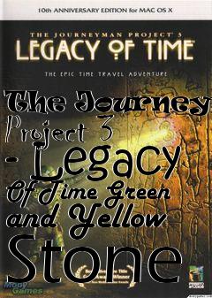 Box art for The Journeyman Project 3 - Legacy Of Time