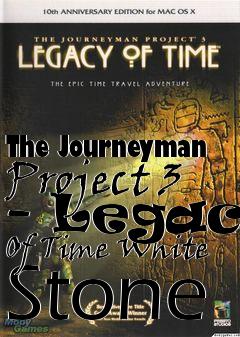 Box art for The Journeyman Project 3 - Legacy Of Time