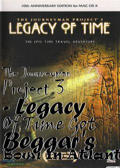 Box art for The Journeyman Project 3 - Legacy Of Time