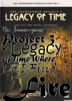 Box art for The Journeyman Project 3 - Legacy Of Time