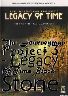 Box art for The Journeyman Project 3 - Legacy Of Time