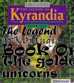 Box art for The Legend Of Kyrandia: Book One