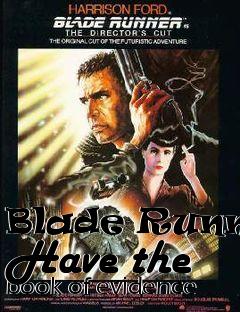 Box art for Blade Runner