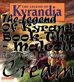 Box art for The Legend Of Kyrandia: Book Three - Malcolms Revenge