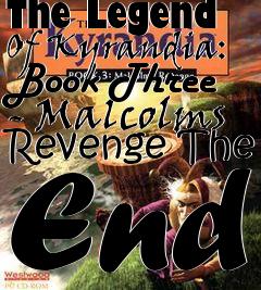 Box art for The Legend Of Kyrandia: Book Three - Malcolms Revenge