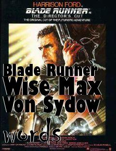 Box art for Blade Runner