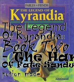 Box art for The Legend Of Kyrandia: Book Two - The Hand Of Fate