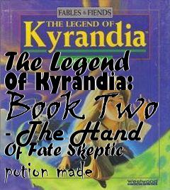 Box art for The Legend Of Kyrandia: Book Two - The Hand Of Fate