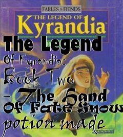 Box art for The Legend Of Kyrandia: Book Two - The Hand Of Fate