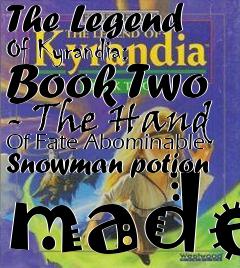 Box art for The Legend Of Kyrandia: Book Two - The Hand Of Fate