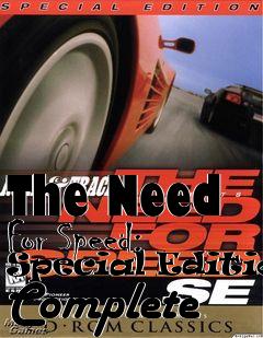 Box art for The Need For Speed: Special Edition