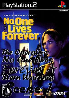 Box art for The Operative: No One Lives Forever