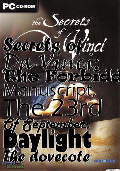 Box art for Secrets of Da Vinci: The Forbidden Manuscript, The