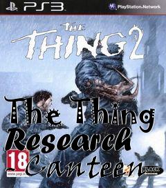 Box art for The Thing