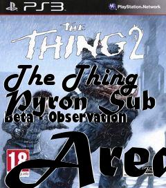 Box art for The Thing