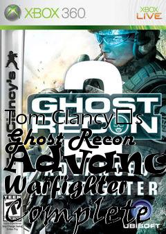 Box art for Tom Clancys Ghost Recon Advanced Warfighter