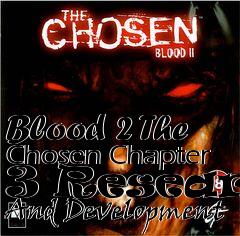 Box art for Blood 2 The Chosen