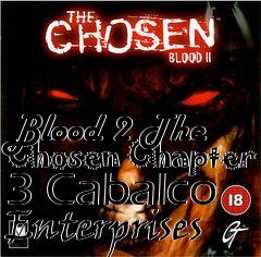 Box art for Blood 2 The Chosen