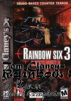 Box art for Tom Clancys Rainbow Six 3: Raven Shield