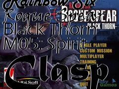 Box art for Tom Clancys Rainbow Six Rogue Spear Black Thorn