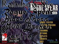 Box art for Tom Clancys Rainbow Six Rogue Spear Black Thorn
