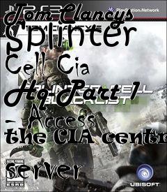 Box art for Tom Clancys Splinter Cell