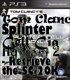 Box art for Tom Clancys Splinter Cell