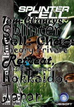 Box art for Tom Clancys Splinter Cell: Chaos Theory