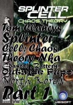 Box art for Tom Clancys Splinter Cell: Chaos Theory