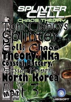 Box art for Tom Clancys Splinter Cell: Chaos Theory