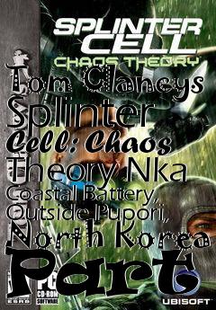 Box art for Tom Clancys Splinter Cell: Chaos Theory