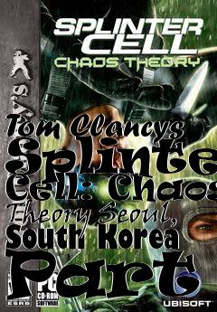 Box art for Tom Clancys Splinter Cell: Chaos Theory