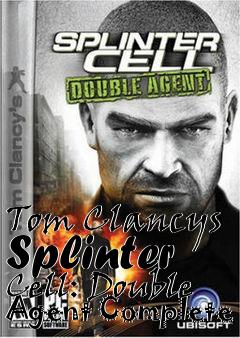 Box art for Tom Clancys Splinter Cell: Double Agent