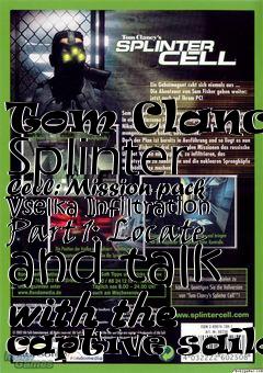 Box art for Tom Clancys Splinter Cell: Mission-pack