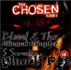 Box art for Blood 2 The Chosen