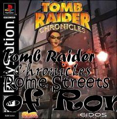 Box art for Tomb Raider - Chronicles