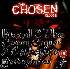 Box art for Blood 2 The Chosen