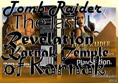 Box art for Tomb Raider - The last Revelation