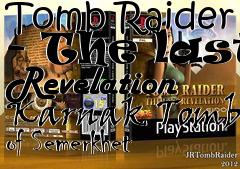 Box art for Tomb Raider - The last Revelation