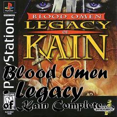 Box art for Blood Omen - Legacy of Kain