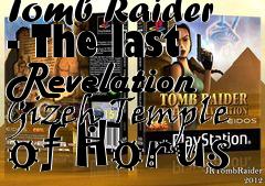 Box art for Tomb Raider - The last Revelation