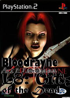 Box art for Bloodrayne