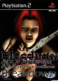 Box art for Bloodrayne