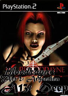 Box art for Bloodrayne