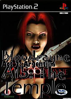 Box art for Bloodrayne