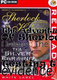 Box art for The Adventures Of Sherlock Holmes: The Case Of The Silver Earring