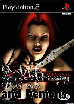 Box art for Bloodrayne