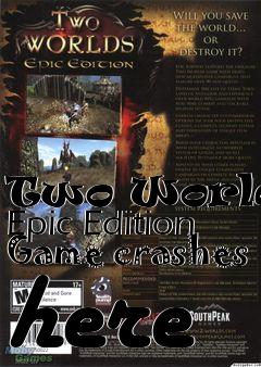 Box art for Two Worlds: Epic Edition