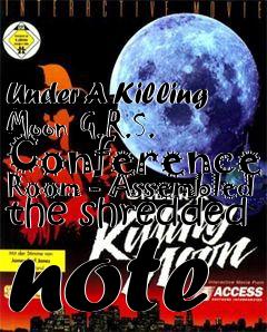 Box art for Under A Killing Moon