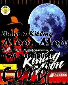 Box art for Under A Killing Moon